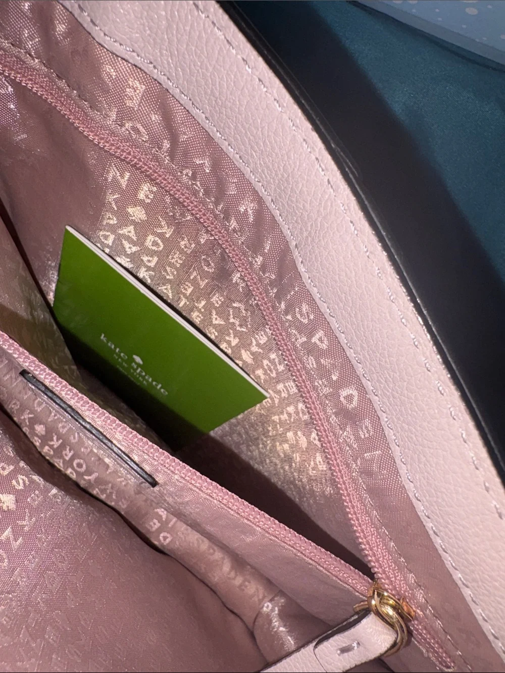 NWOT Kate Spade Zariah Hyde Place Satchel Crossbody mousse frost/calf hair + Dus
